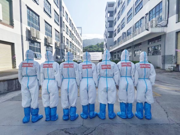 奮勇當先，筑牢疫情防控第一道防線——日東科技疫情防控紀實